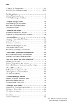 Arbeitsheft: Standortbestimmung (PDF für Coachs/Berater) – Bild 2