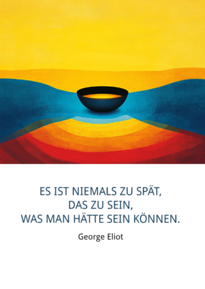 12 dig. Postkarten mit Zitaten "Sinn des Lebens"