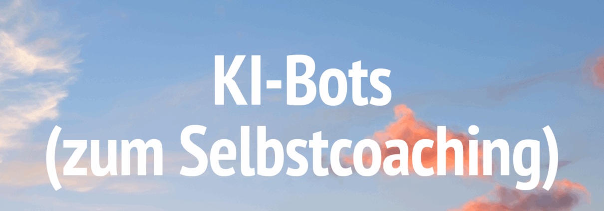 KI Selbstcoaching